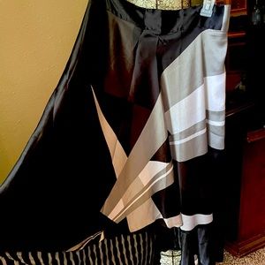 Reversible wrap around skirt